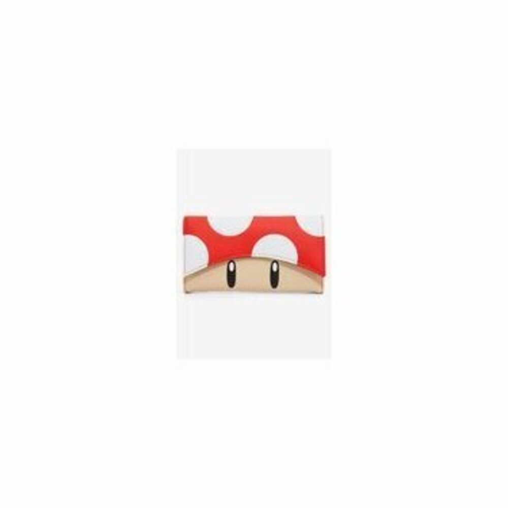 Nintendo Super Mario Bros. Mushroom Figural Wallet